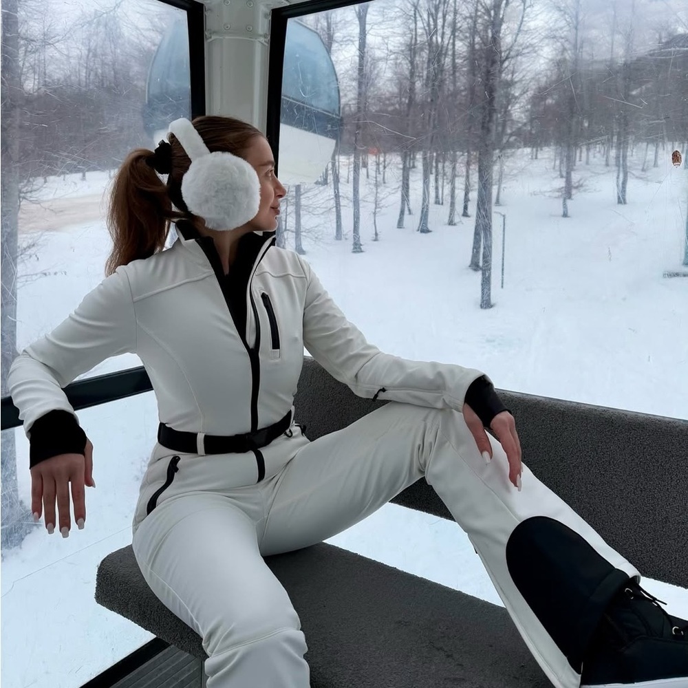 Zara ski jumpsuit Windproof Recco ski collection snowboard suit onsie ski wear - Picture 6 of 16